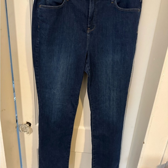 NYDJ Blue High-Waisted Jeans - Picture 2 of 6